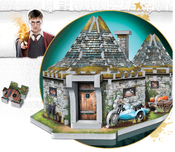 Wrebbit 3D-puzzel Harry Potter Hagrid's Hut