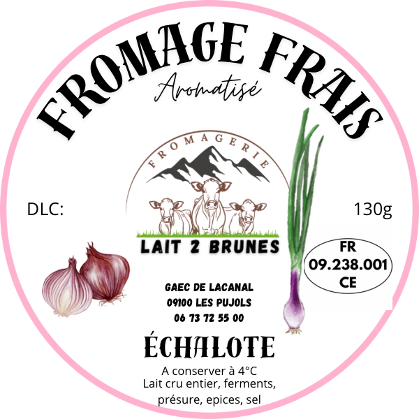 Fromage frais à l'échalote