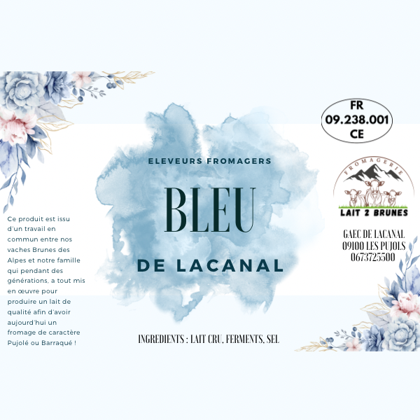 Bleu de Lacanal