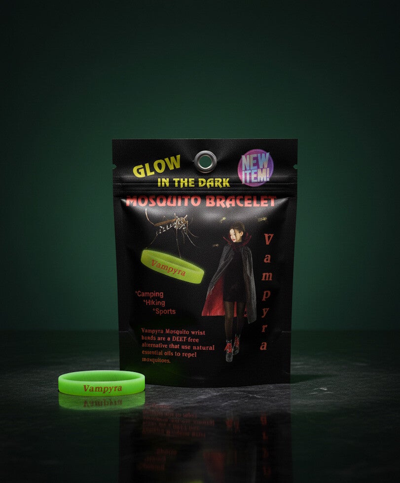 Vampyra Glow in the Dark Mosquito Repellent Bracelet