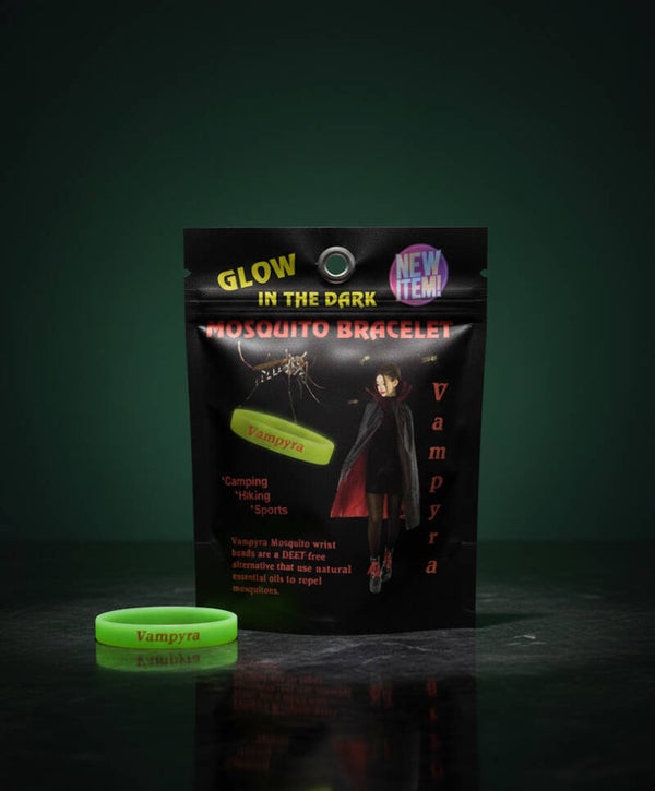 Vampyra Glow in the Dark Mosquito Repellent Bracelet