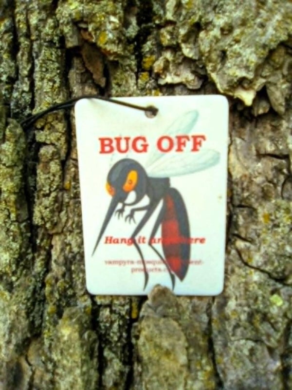 Bug Off Mosquito Repellent Hanger