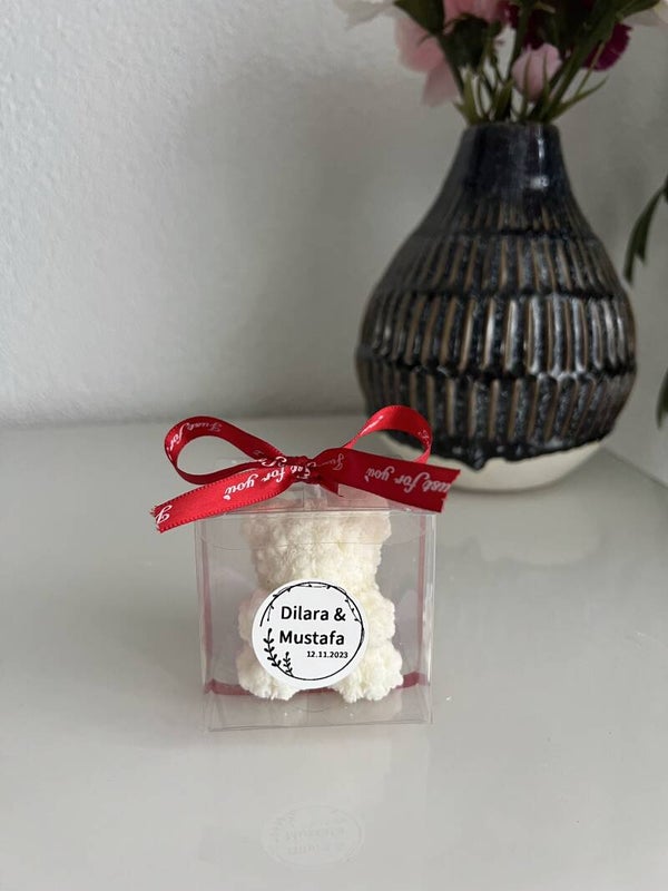 Mini kaarsenbedankjes