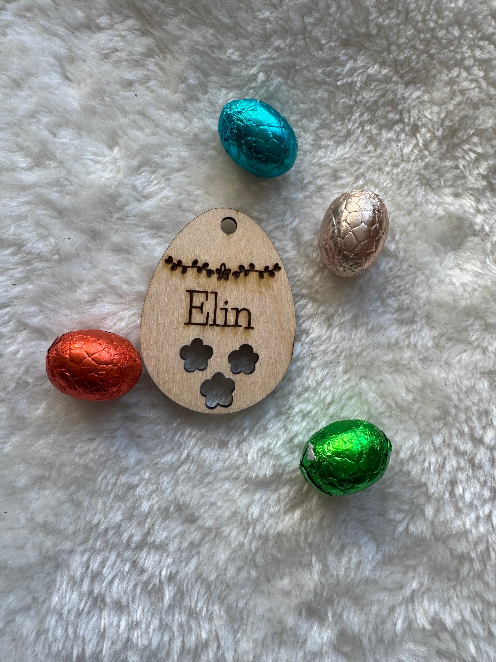 Paashanger | Madeliefjes met naam