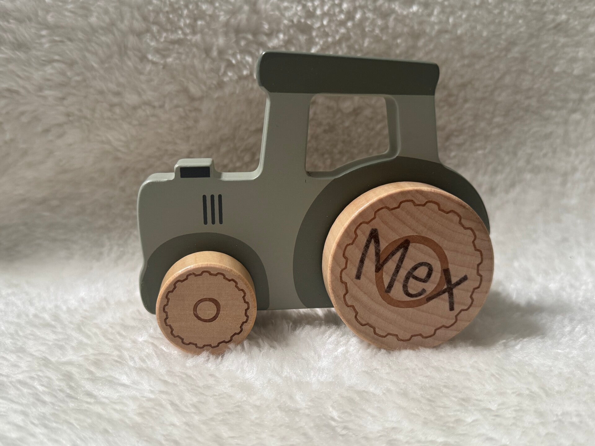 Little Dutch | Trekker | Groen/blauw