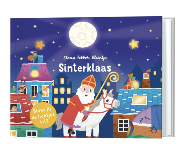 Lampjesboek Slaap lekker kleintje Sinterklaas PRE ORDER!