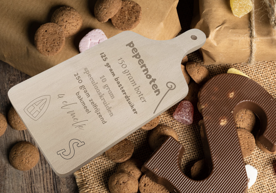 Borrelplank | Pepernoot recept