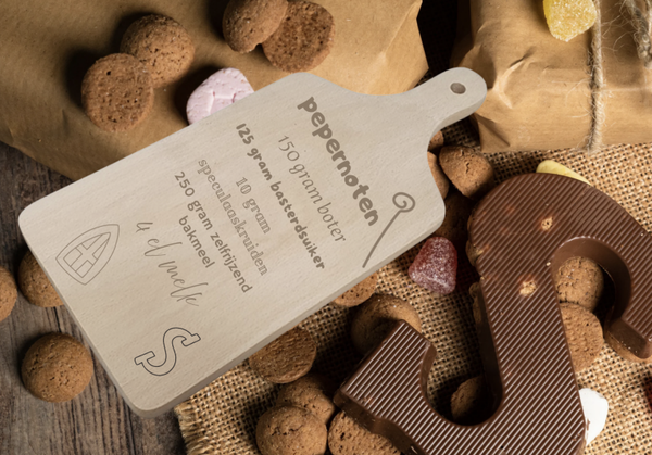 Borrelplank | Pepernoot recept