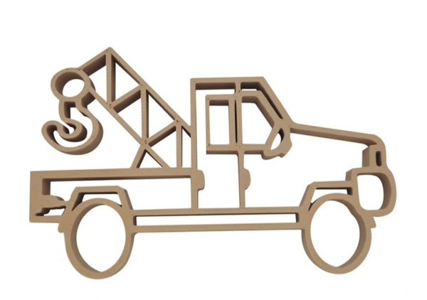steker | Kraanwagen | 1 stuk