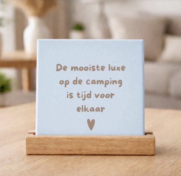 Tegeltje | Tijd