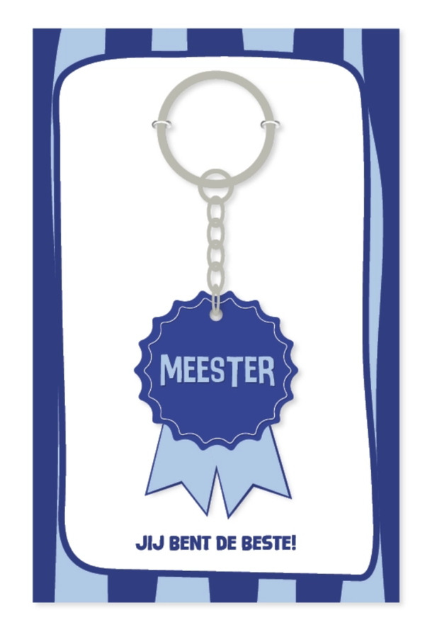 sleutelhanger | Meester