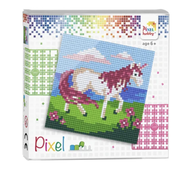 Pixel set - eenhoorn