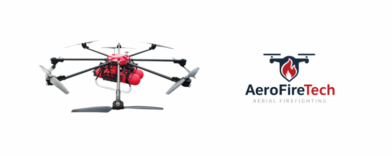 Drone anti-incendie professionnel