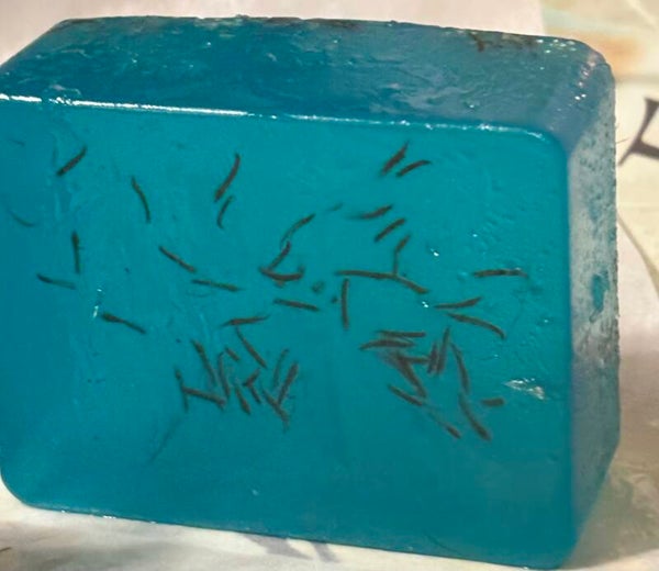 Tropical Blue Cornflower Soap