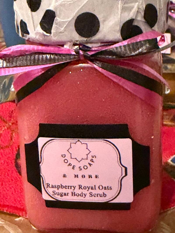 Raspberry Royal Oats  Sugar Body Scrub