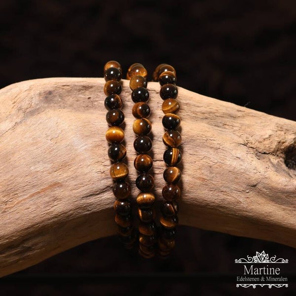 Armband Tijgeroog 6mm