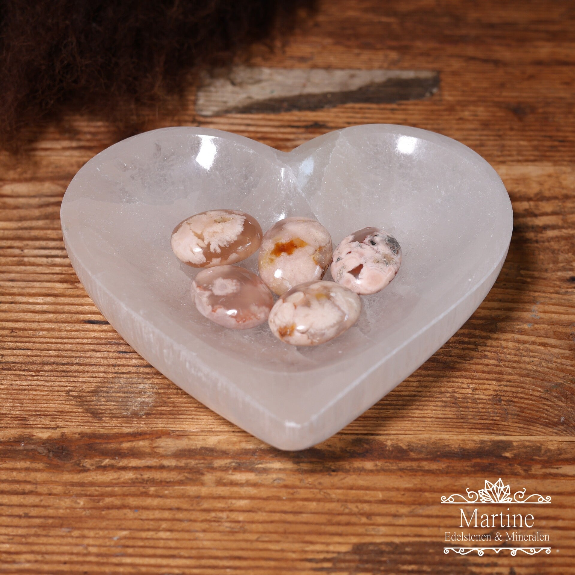 Bloem Agaat / Flower Agaat zaksteen