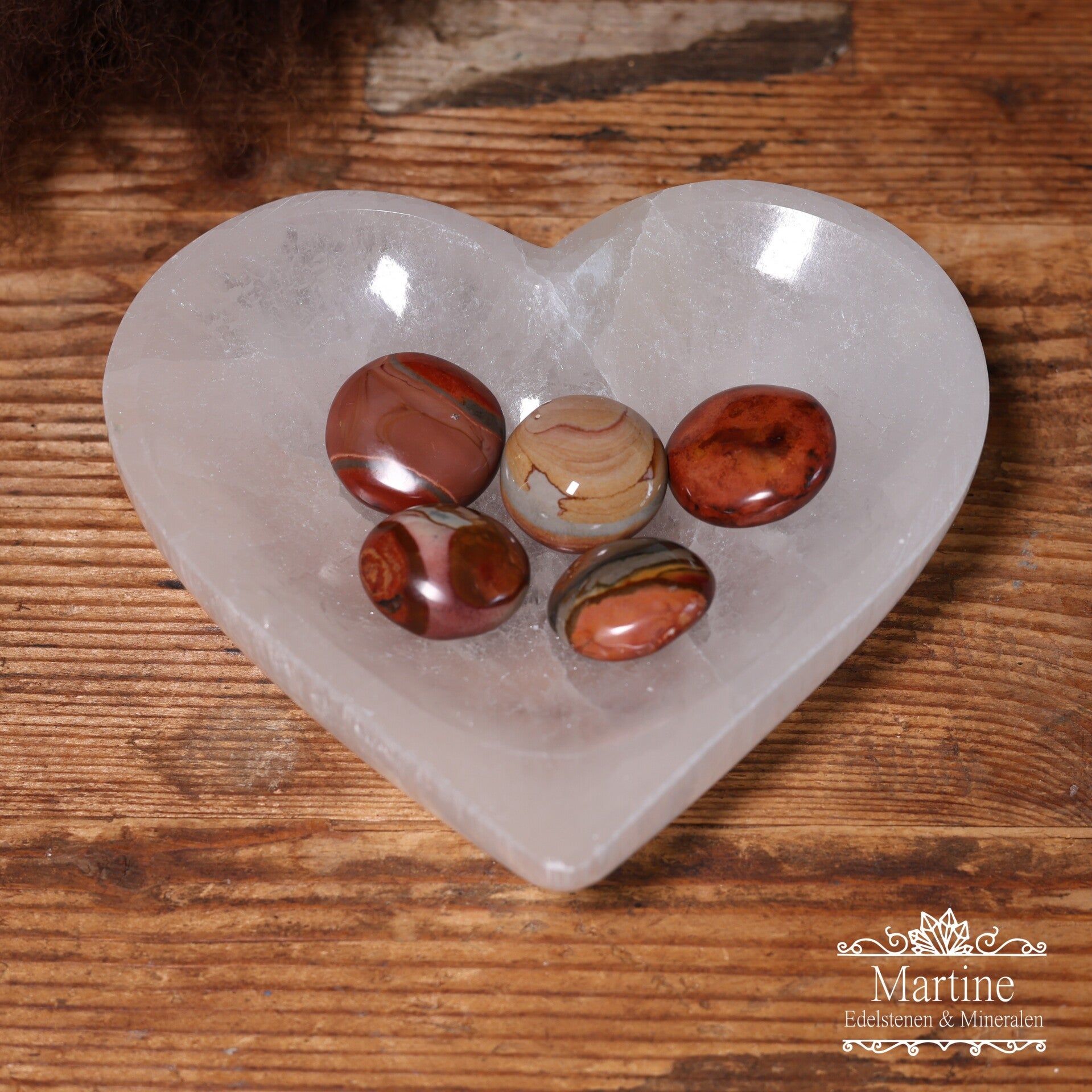 Polychroom Jaspis zaksteen