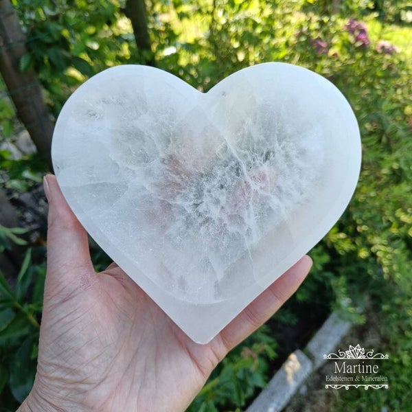 Seleniet schaal hart groot