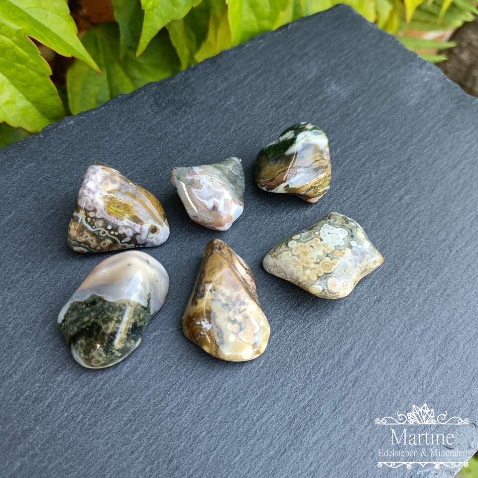 Oceaan Jaspis trommelsteen