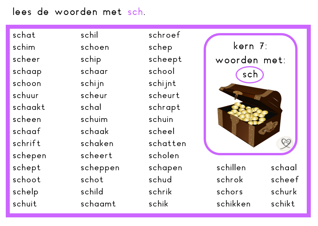 Kern 7 / Veilig Leren Lezen / Groep 3 | juf-cindy.nl