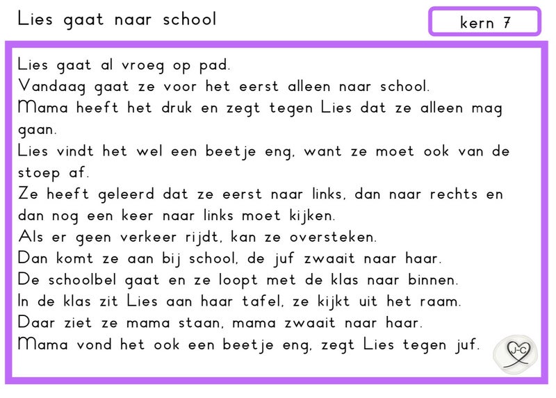 Kern 7 Veilig Leren Lezen