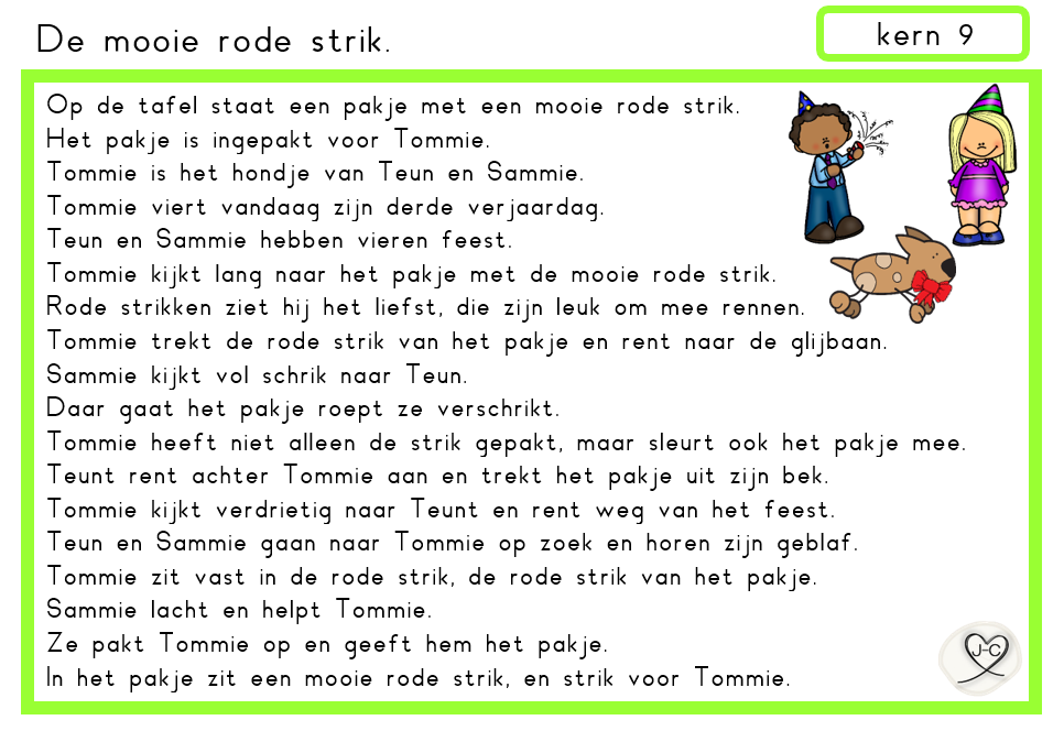 Kern 9 / Veilig Leren Lezen / Groep 3 | juf-cindy.nl
