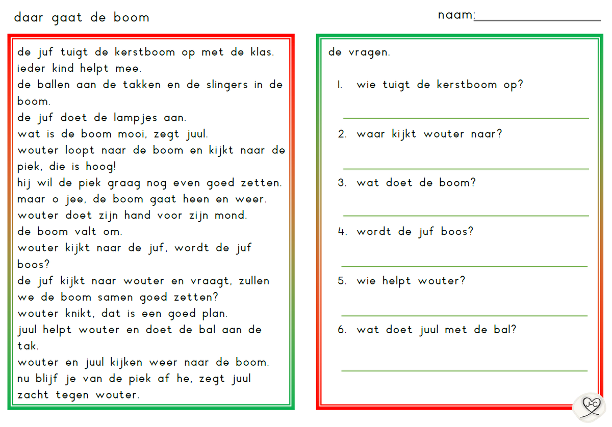 Kern 6 / Veilig Leren Lezen / Groep 3 | juf-cindy.nl