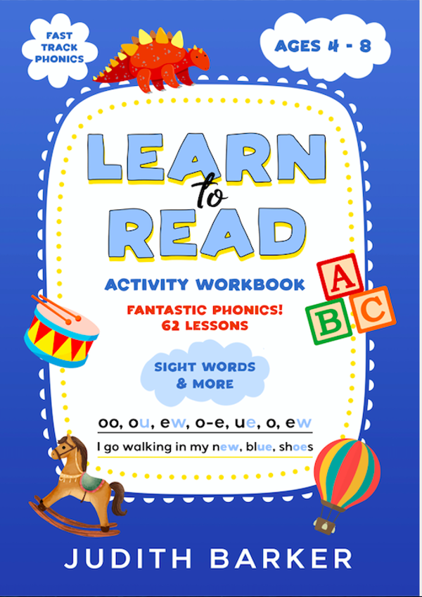 62 FANTASTIC SYSTEMATIC PHONICS LESSONS - FUN ACTIVITY WORKBOOK