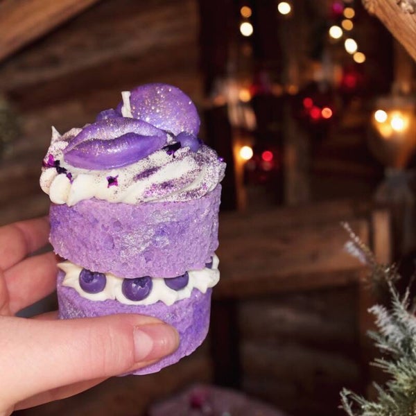 Bougie cassis freesia