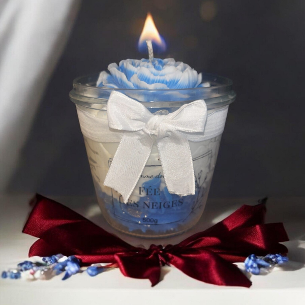 Bougie fée des neiges