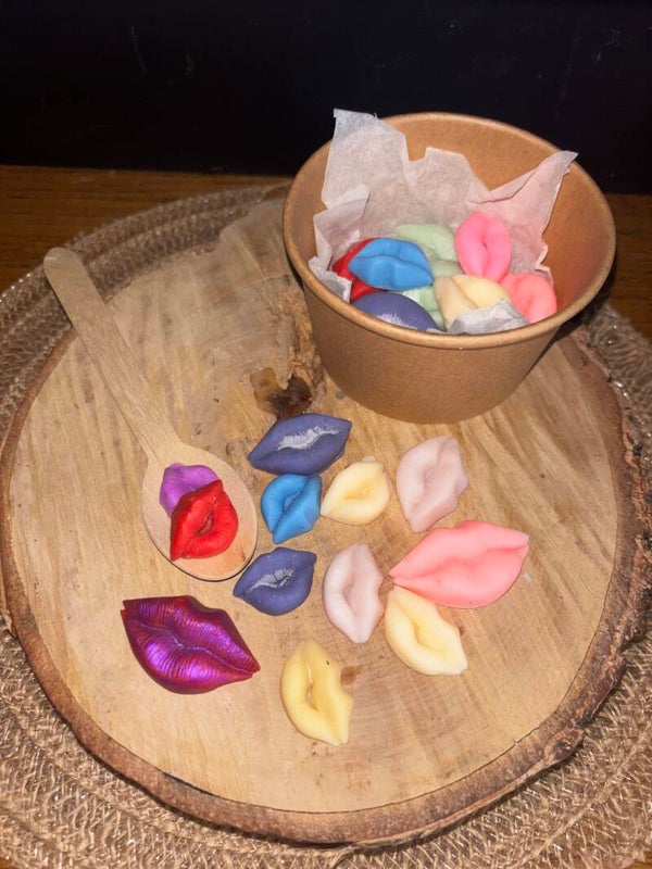 Fondants coloré bouche