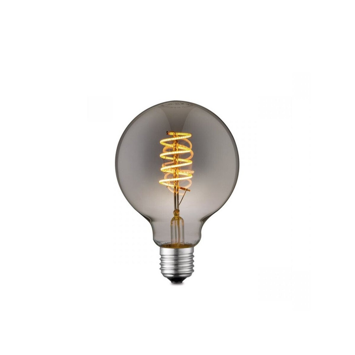 LED lamp Spiral 1800K G95 E27 dimbaar - smoke 4W