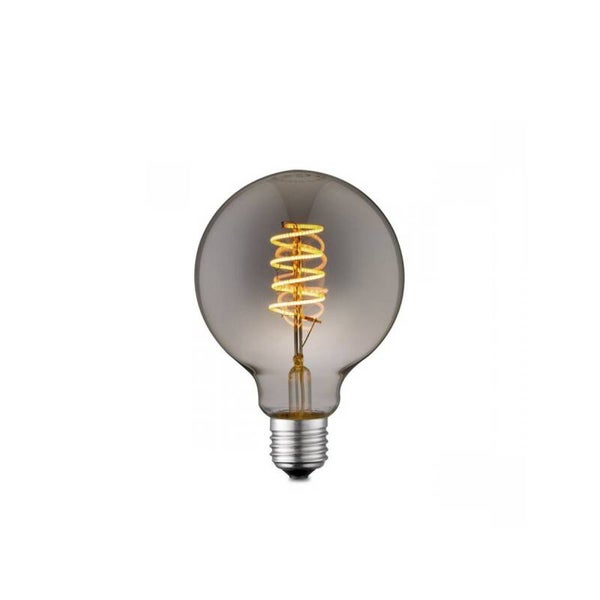 LED lamp Spiral 1800K G95 E27 dimbaar - smoke 4W