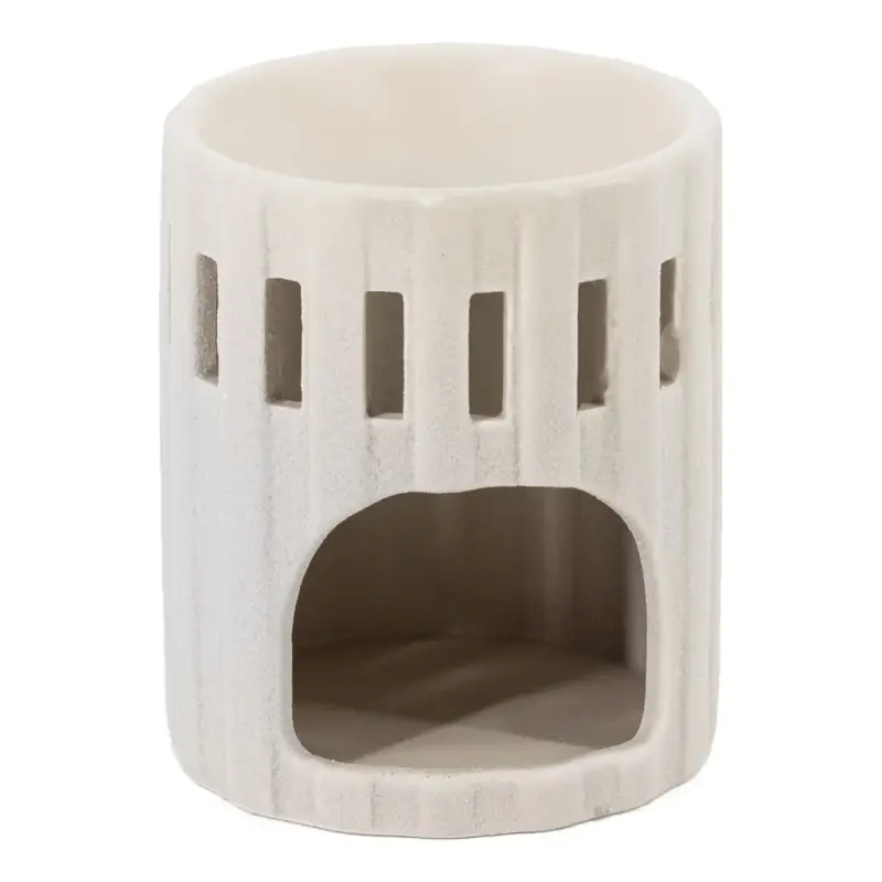 Aardewerk geurbrander | beige