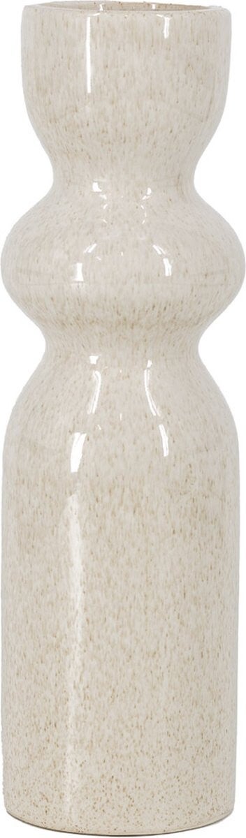 Beige vaas Indy | M
