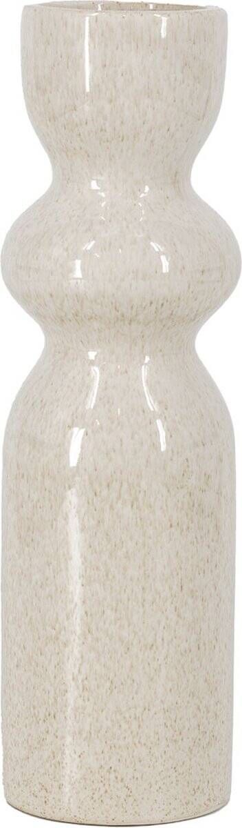 Beige vaas Indy | M