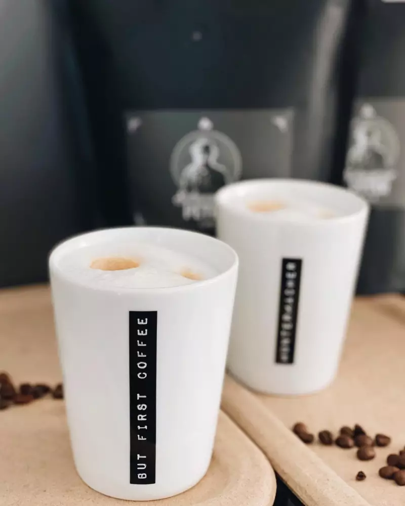 Beker | but first coffee