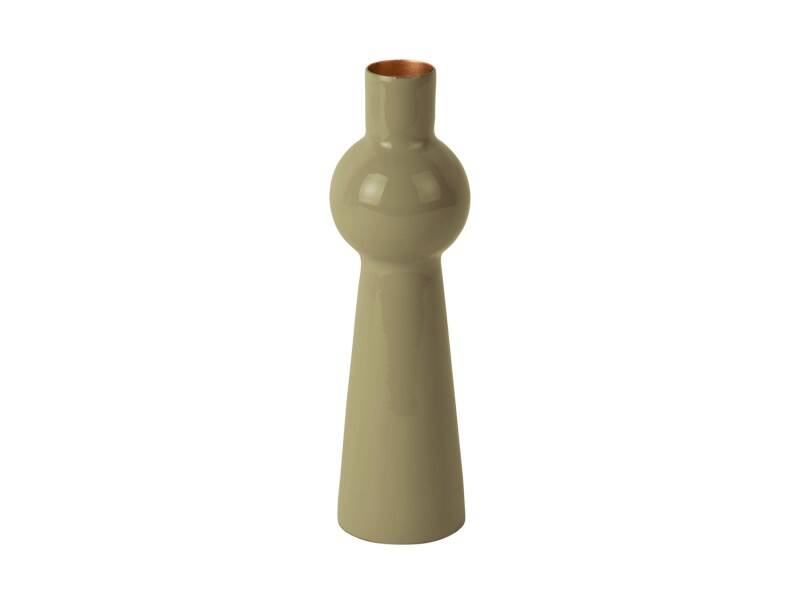Candle Holder Mila | olive green | S
