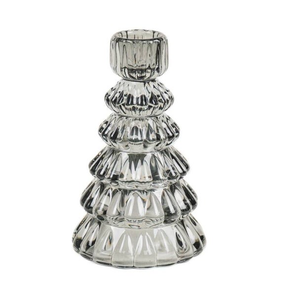 Candleholder X-MAS Tree | smokey