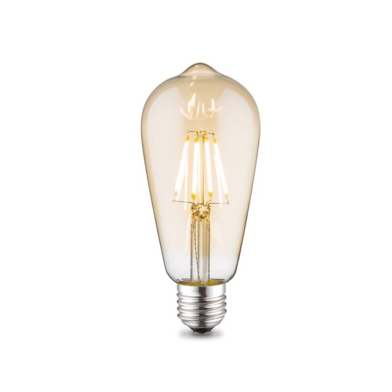 LED lamp Drop 2700K E27 dimbaar - amber 6W