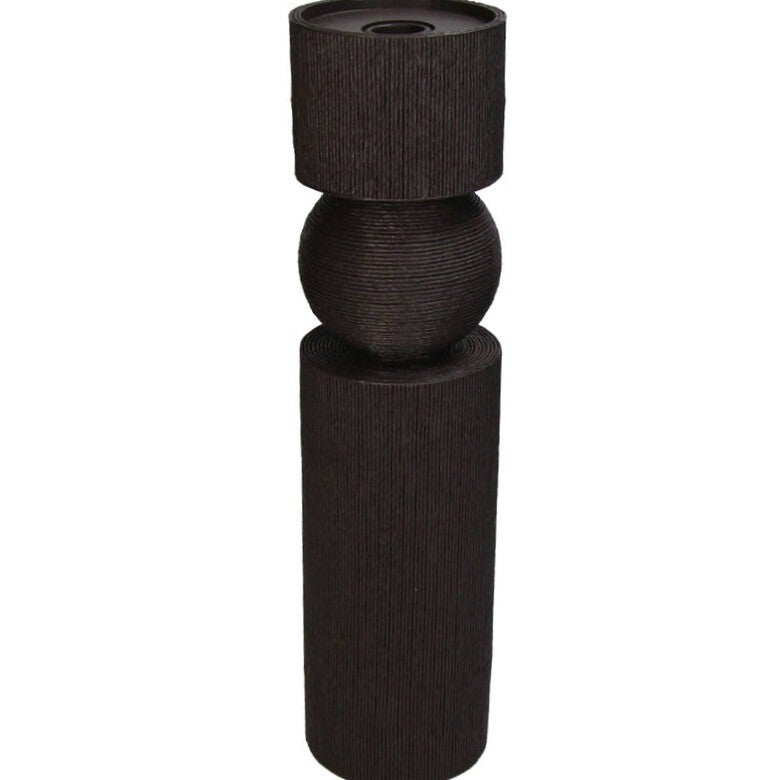 Kaarshouder polyresin L | bruin