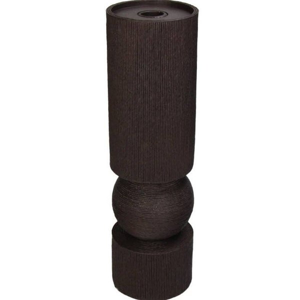 Kaarshouder polyresin M | bruin