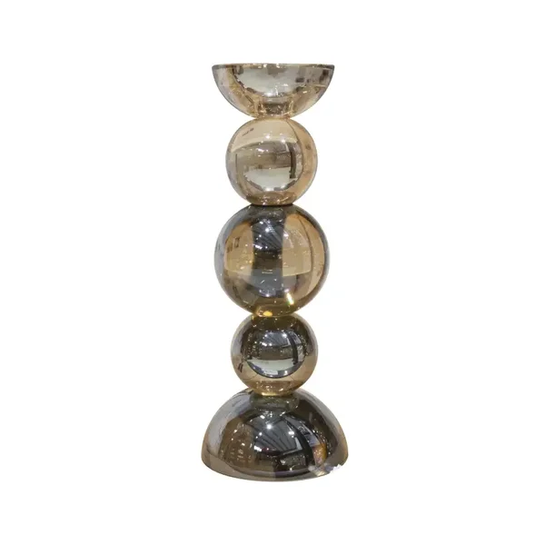 Kandelaar Kristalglas | goud glans M