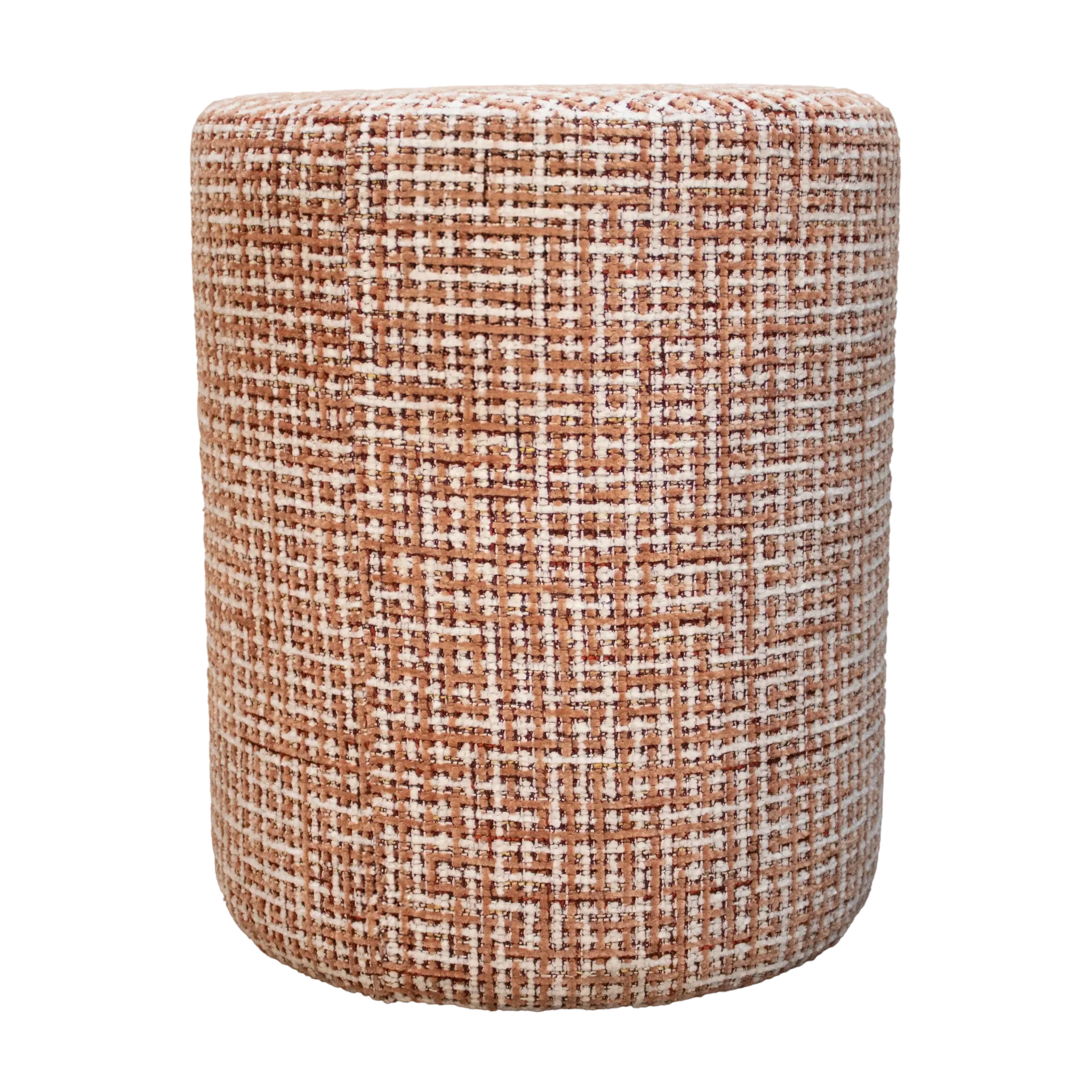 Luxe poef | terra beige