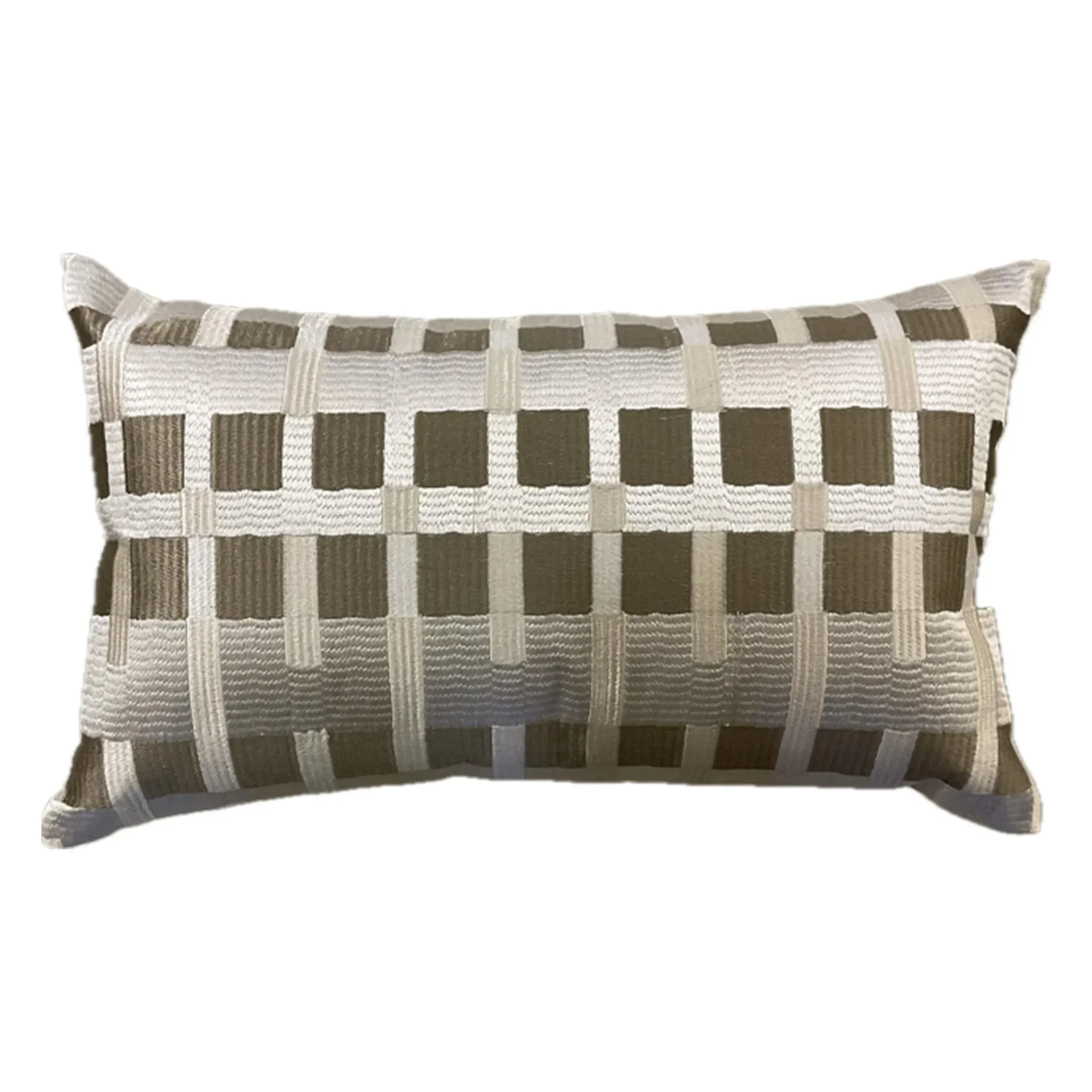 Luxe sierkussen Nala | taupe cream