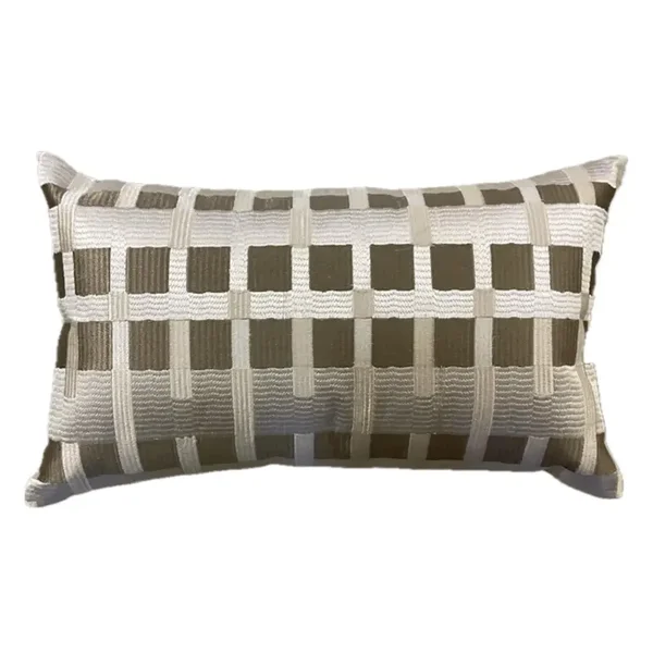 Luxe sierkussen Nala | taupe cream