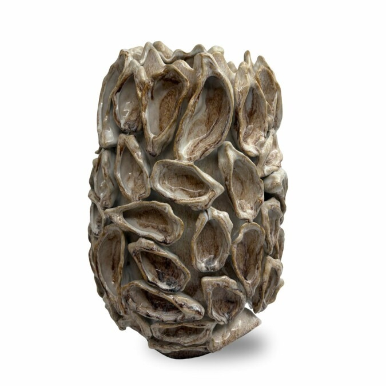 Luxe vaas Oester | beige