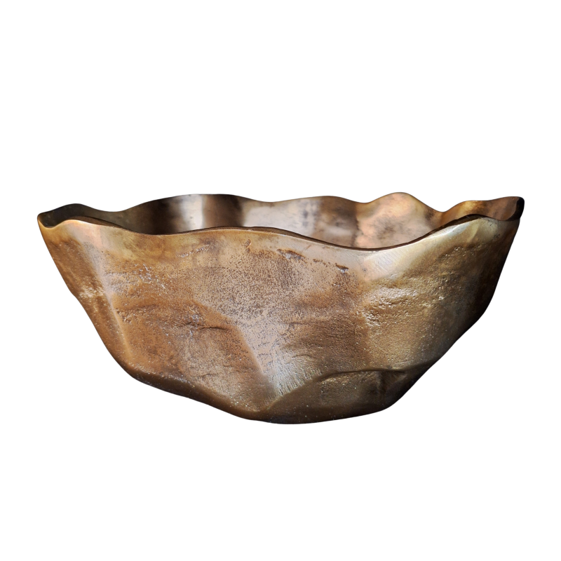 Organic Bowl Antiek Goud | L