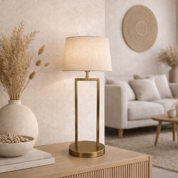 Tafellamp Rechthoek | goud